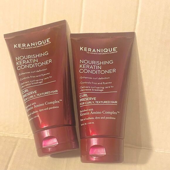 KERANIQUE Other - 🛍️ Keranique Nourishing Keratin Conditioner-curl Preserve 4.5 FL . OZ/ 133mL💥